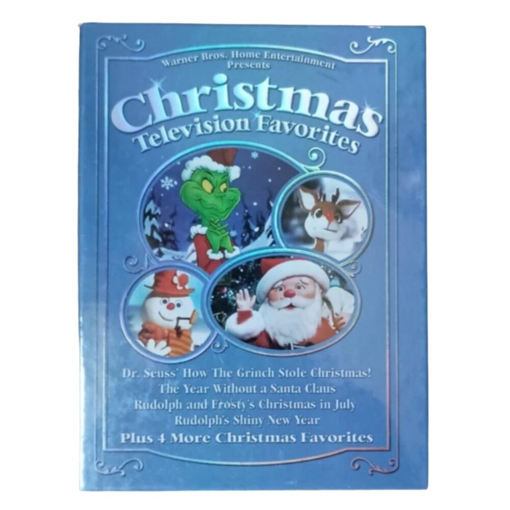 Christmas Television Favorites (DVD, 2007, 4-Disc Set) NEW, SEALED